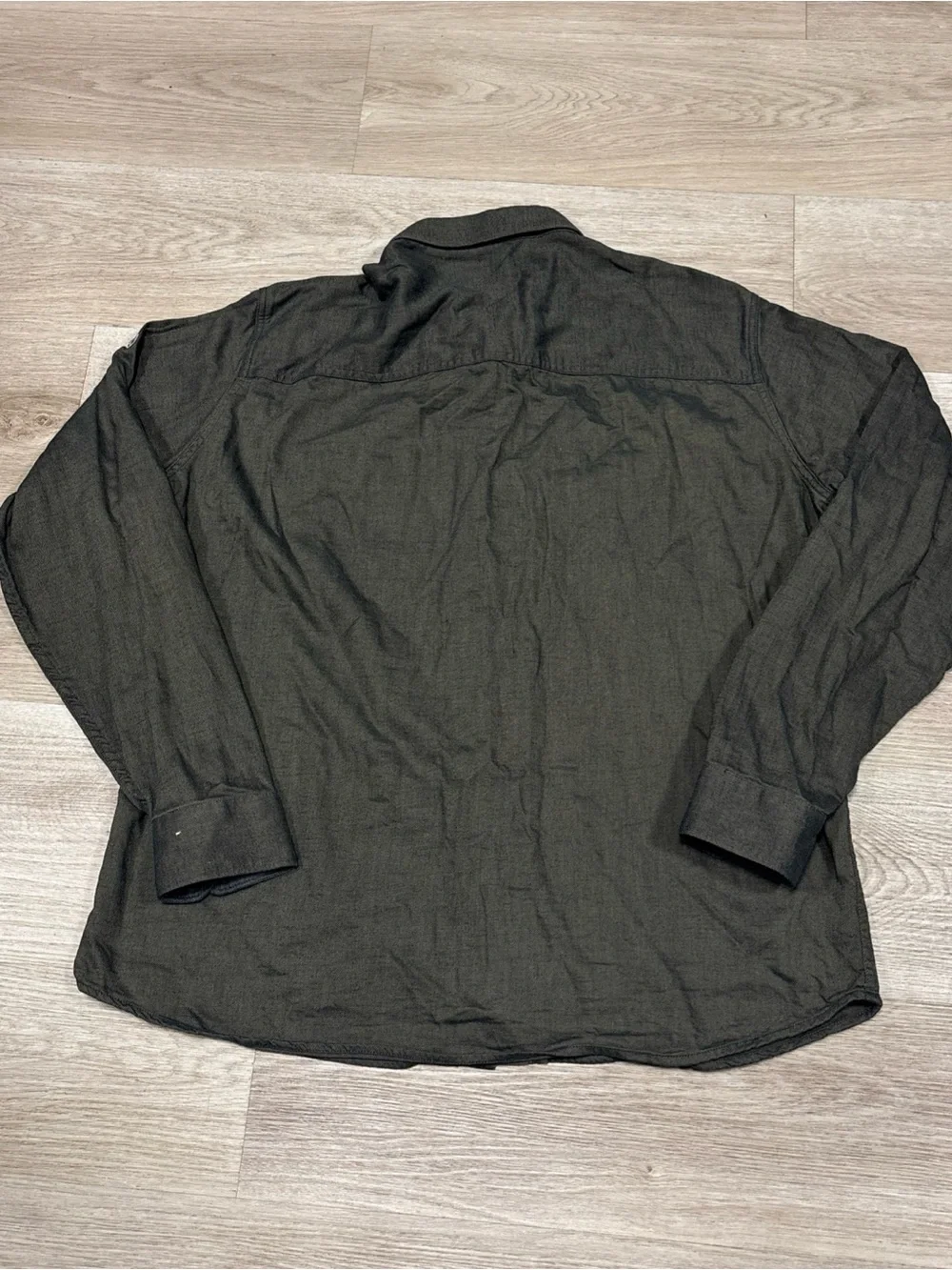 Kuhl Button Up Shirt Mens XL Green Descendr Long Sleeve Outdoor Button Up Hiking
